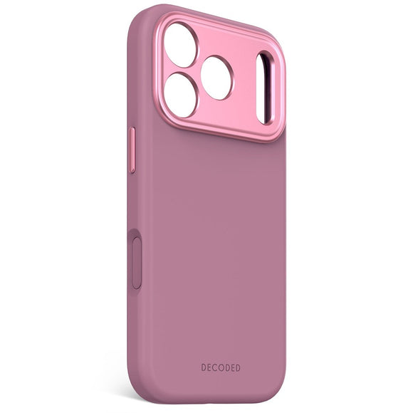 Decoded iPhone 17 Pro AntiMicrobial Silikone Cover - MagSafe Kompatibel - Rosette