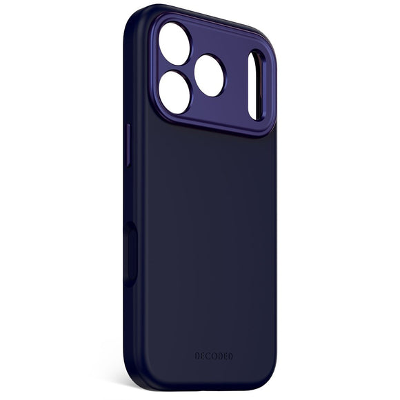 Decoded iPhone 17 Pro AntiMicrobial Silikone Cover - MagSafe Kompatibel - True Navy