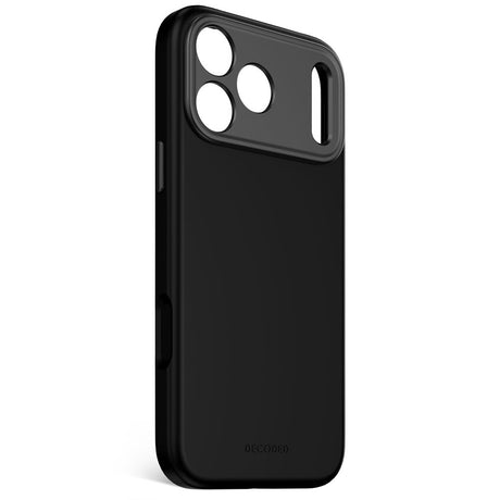 Decoded iPhone 17 Pro Max AntiMicrobial Silikone Cover - MagSafe Kompatibel - Phantom Black