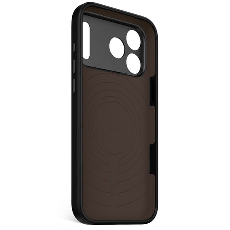 Decoded iPhone 17 Pro Max AntiMicrobial Silikone Cover - MagSafe Kompatibel - Phantom Black