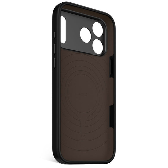 Decoded iPhone 17 Pro Max AntiMicrobial Silikone Cover - MagSafe Kompatibel - Phantom Black