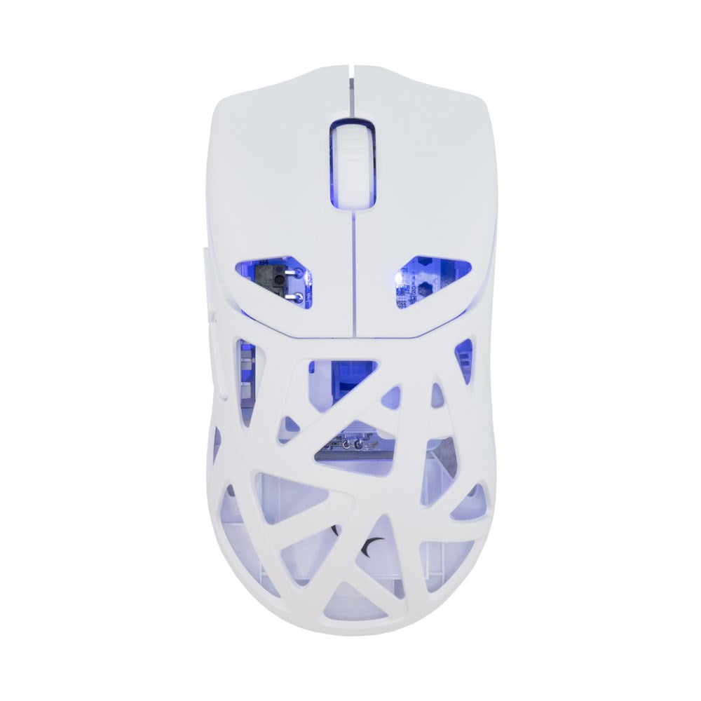 White Shark DAGONET Trådløs Gaming Mus - 6D / 24000 DPI - Hvid
