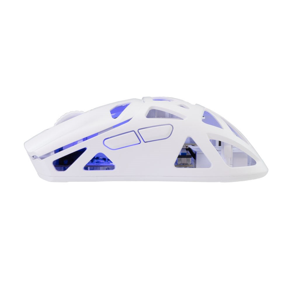 White Shark DAGONET Trådløs Gaming Mus - 6D / 24000 DPI - Hvid