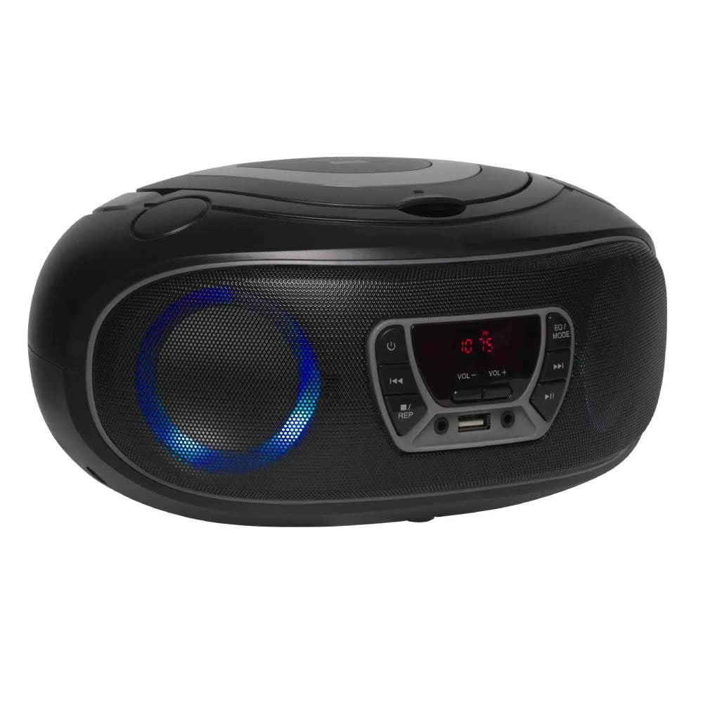 Denver TCL-212BTP Bluetooth Højttaler m. CD Afspiller - Sort / Grå