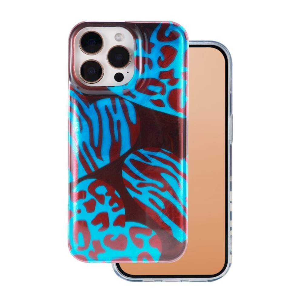 iPhone 15 Pro Fleksibelt Plastik Cover - Kamæleon