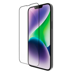 iPhone 14 Plus / 13 Pro Max dbramante1928 Eco-Shield Skærmbeskyttelse m. Monteringsramme - Sort Kant