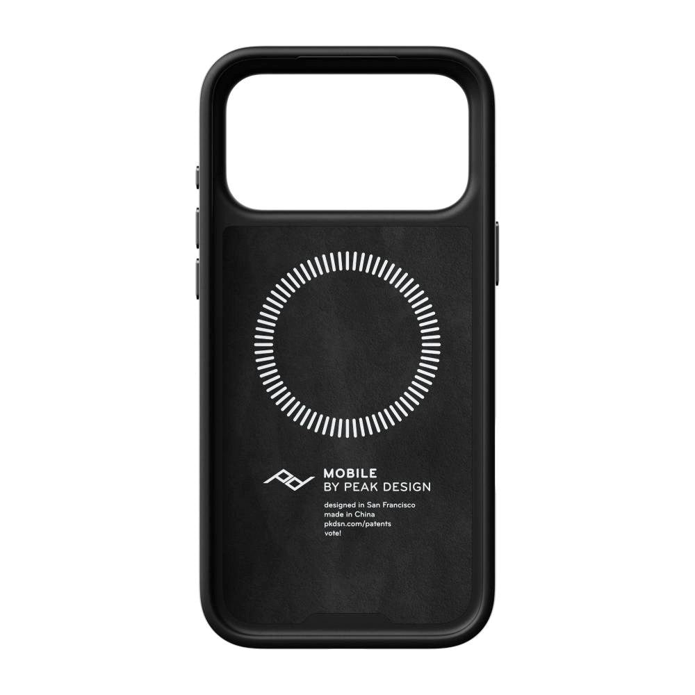 iPhone 18 Pro Max Peak Design Everyday Loop Cover - MagSafe Kompatibel - Black Clarino