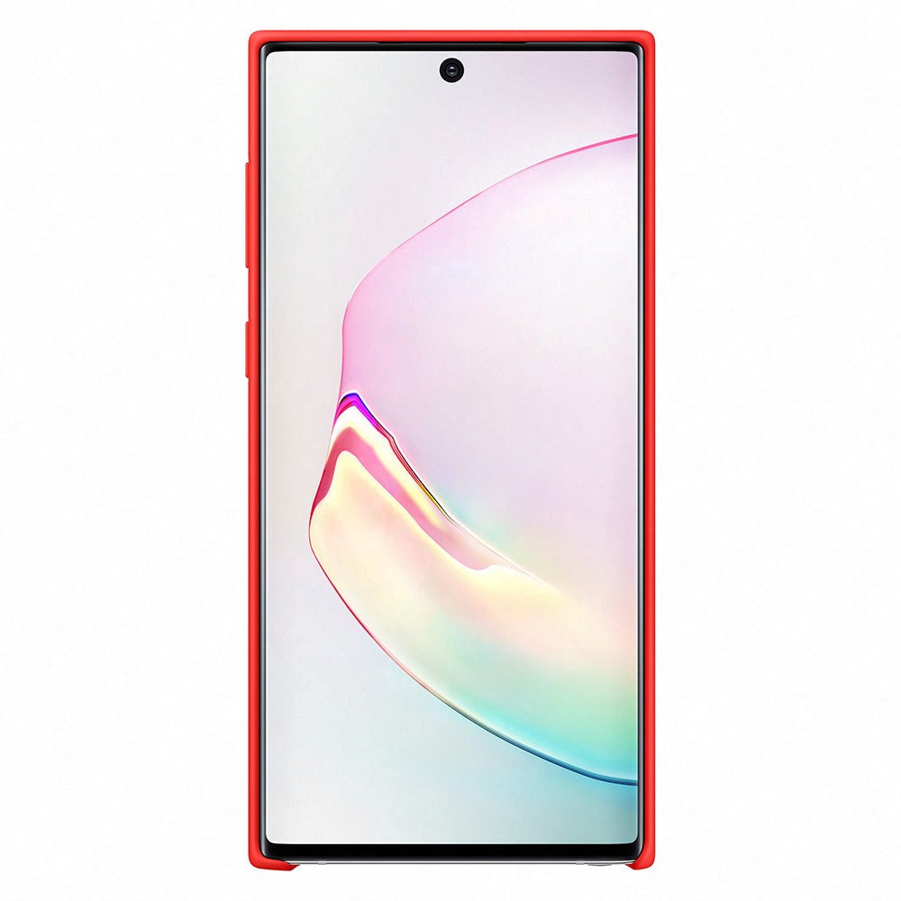 Original Samsung Galaxy Note10 Silicone Cover EF-PN970TREG Rød'