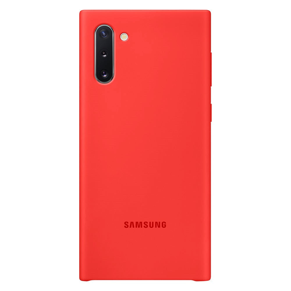 Original Samsung Galaxy Note10 Silicone Cover EF-PN970TREG Rød'