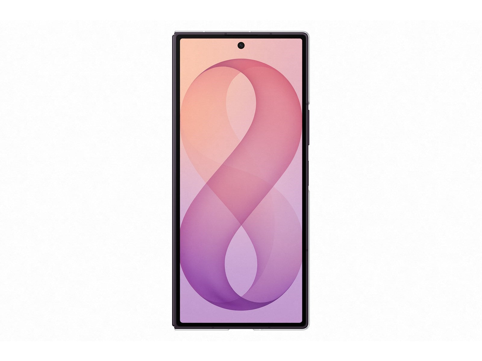 Original Samsung Galaxy Z Fold8 Ultra Cover Clear Magnet Case - Transparent