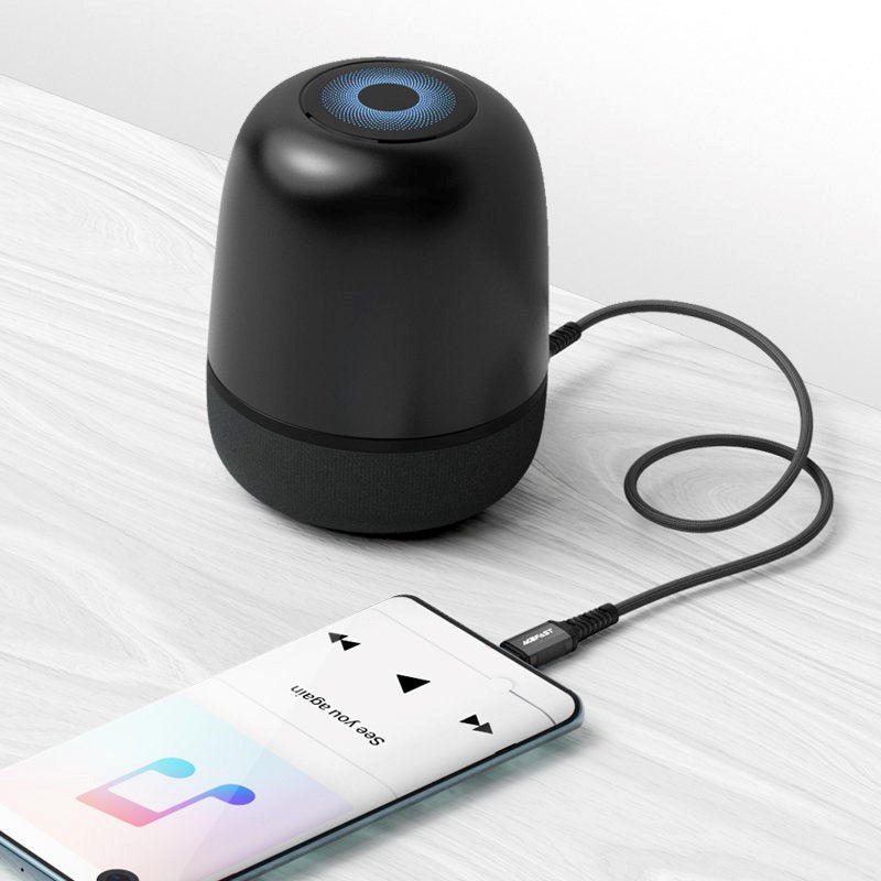 Acefast Lydkabel USB-C til 3.5mm Jackstik - 1.2m - Sort