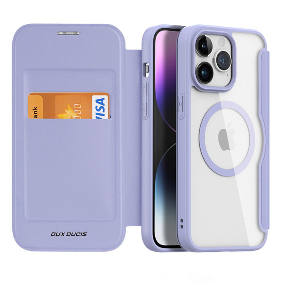 iPhone 15 Pro Max DUX DUCIS Skin X Pro Series Plastik Cover - MagSafe Kompatibel - Lilla
