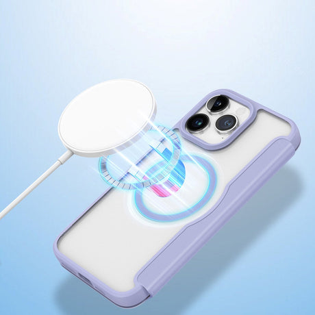 iPhone 15 Pro Max DUX DUCIS Skin X Pro Series Plastik Cover - MagSafe Kompatibel - Lilla