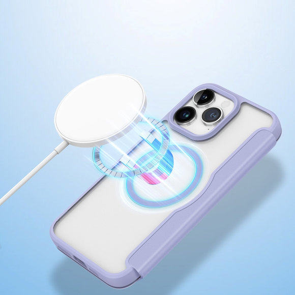 iPhone 15 Pro Max DUX DUCIS Skin X Pro Series Plastik Cover - MagSafe Kompatibel - Lilla