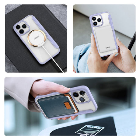iPhone 15 Pro Max DUX DUCIS Skin X Pro Series Plastik Cover - MagSafe Kompatibel - Lilla