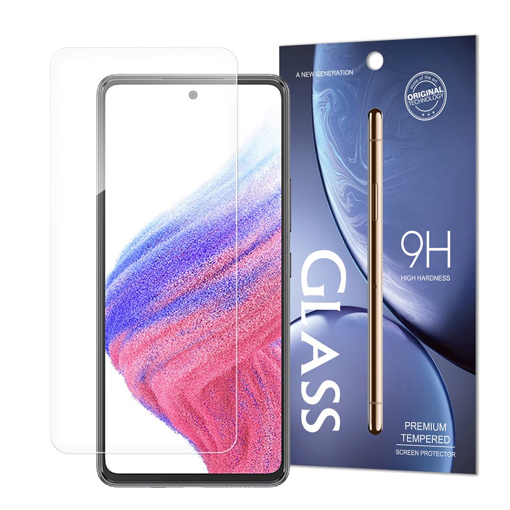 Samsung Galaxy A54 (5G) Hurtel Hærdet Glas - Skærmbeskyttelse - Case Friendly - Gennemsigtig