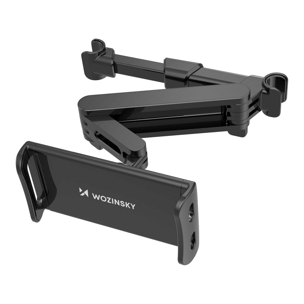 Wozinsky Car Mount Til Bilens Nakkestøtte - Max Størrelse: 125 - 205mm - Sort