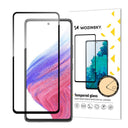 Wozinsky Samsung Galaxy A54 (5G) Skærmbeskyttelse - Case-Friendly - Gennemsigtig m. Sort Kant