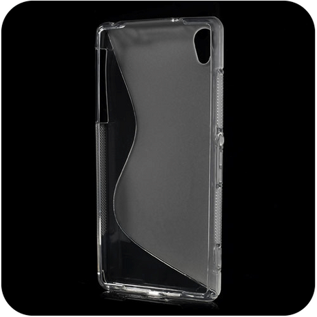 Sony Xperia Z2 S-Shape TPU Cover Gennemsigtig