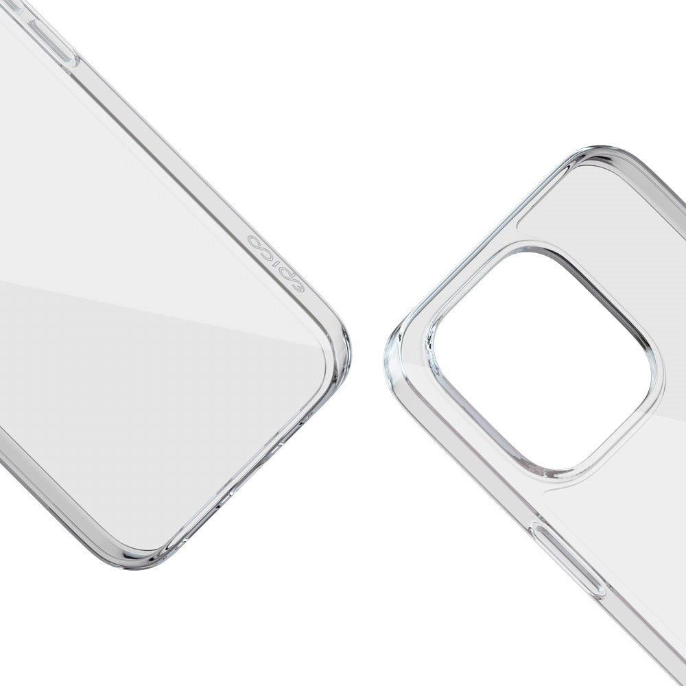 Epico iPhone 15 Pro Hero Case Plastik Cover - Gennemsigtig