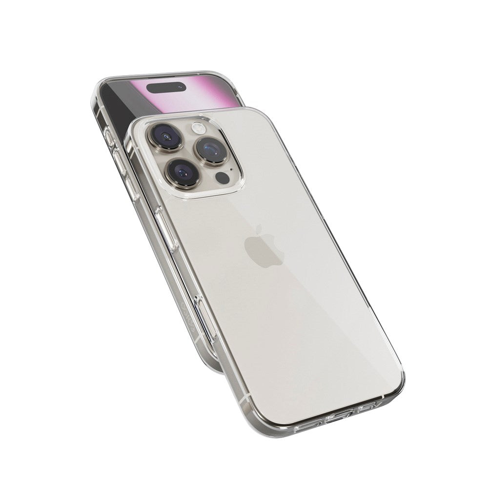 Epico iPhone 16 Pro Hero Case Plastik Cover - Gennemsigtig