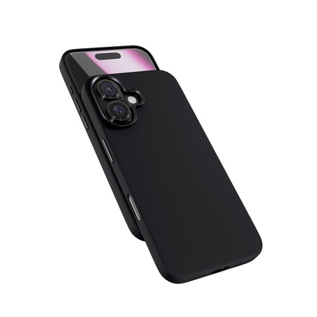 iPhone 16 Epico Mag+ Silikone Cover - MagSafe Kompatibel - Black
