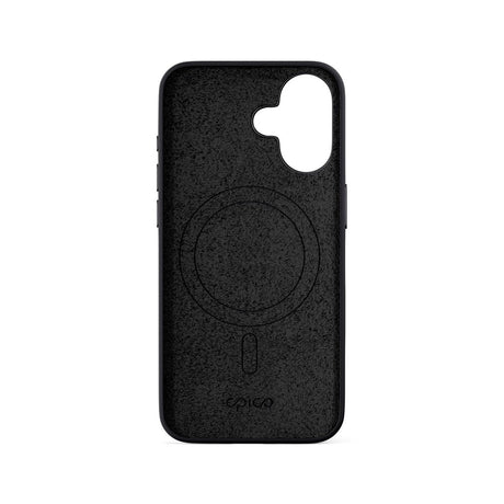 iPhone 16 Epico Mag+ Silikone Cover - MagSafe Kompatibel - Black