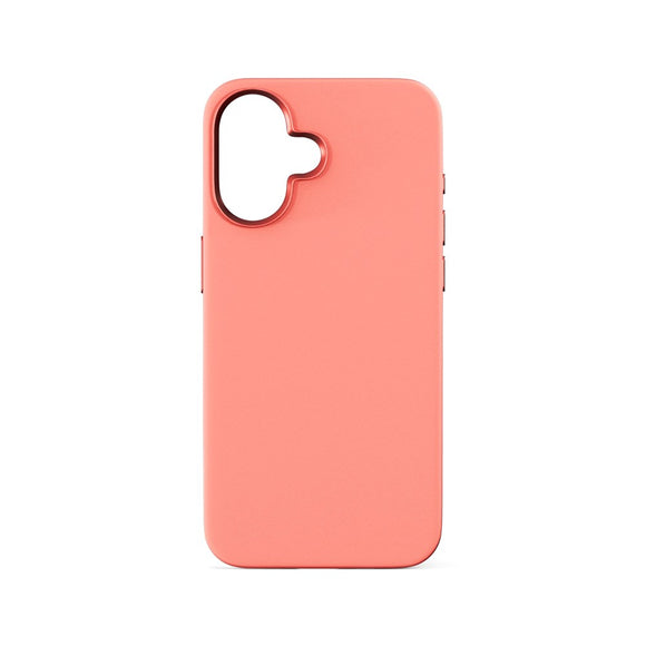 iPhone 16 Epico Mag+ Silikone Cover - MagSafe Kompatibel - Peach Pink