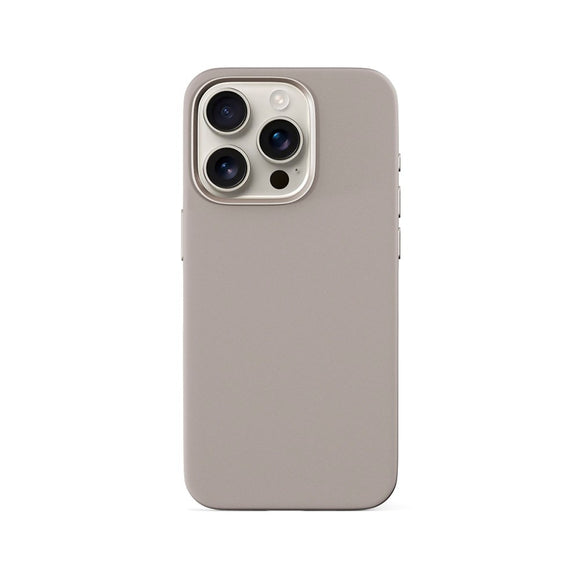 iPhone 16 Pro Max Epico Mag+ Silikone Cover - MagSafe Kompatibel - Titanium Beige