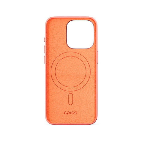 iPhone 16 Pro Max Epico Mag+ Silikone Cover - MagSafe Kompatibel - Peach Pink