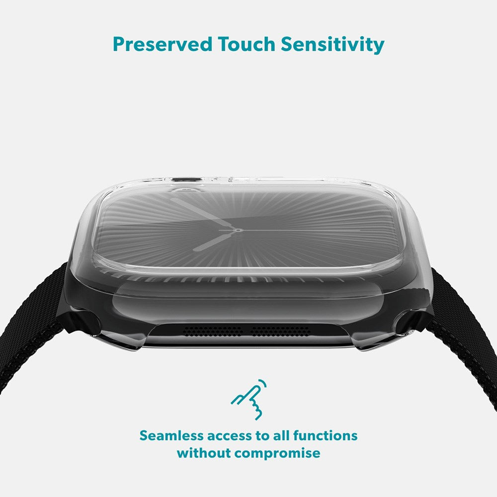 Apple Watch 4/5/6/SE (40mm) Epico Hero Case Fleksibelt Plastik Cover - Gennemsigtig