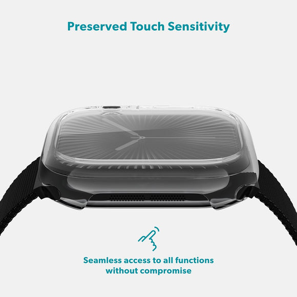 Apple Watch 4/5/6/SE (40mm) Epico Hero Case Fleksibelt Plastik Cover - Gennemsigtig