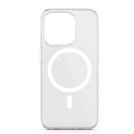 Epico iPhone 15 Pro Mag+ Hero Plastik Cover - MagSafe Kompatibel - Gennemsigtig