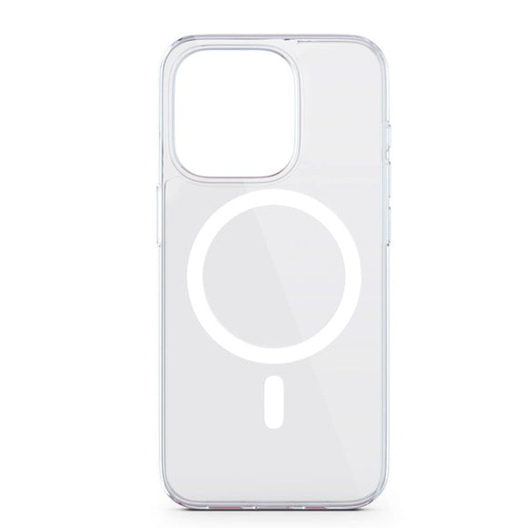 Epico iPhone 15 Pro Mag+ Hero Plastik Cover - MagSafe Kompatibel - Gennemsigtig