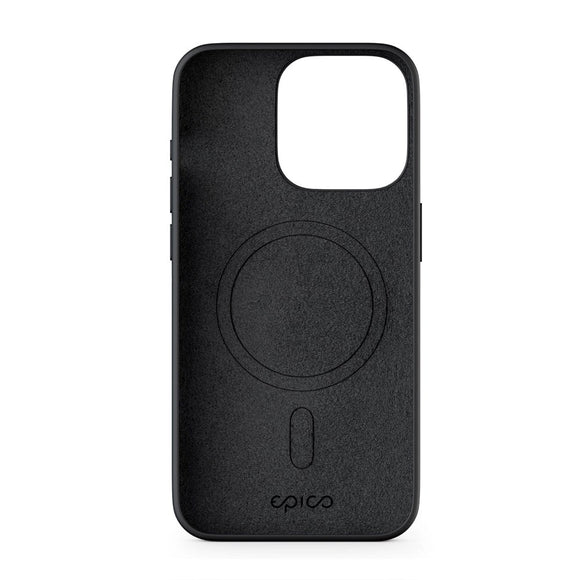 iPhone 15 Pro Max Epico Silikone Cover - MagSafe Kompatibel - Sort