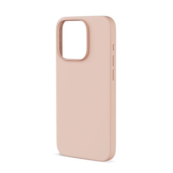 iPhone 15 Epico Silikone Cover - MagSafe Kompatibel - Lyserød