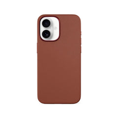 Epico iPhone 16 Mag+ Leather Case - MagSafe Kompatibel - Brun