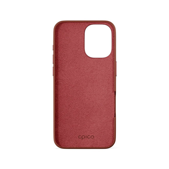 Epico iPhone 16 Mag+ Leather Case - MagSafe Kompatibel - Brun