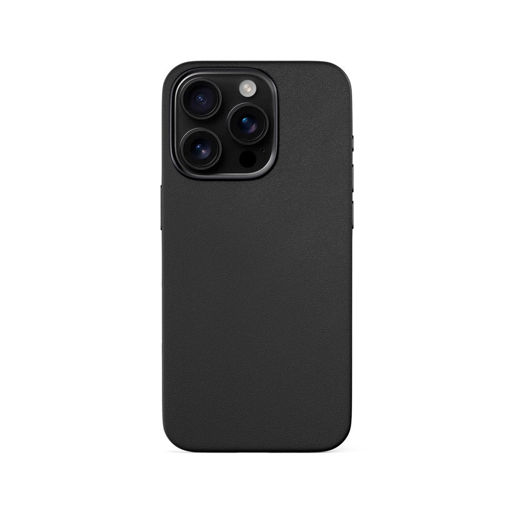 Epico iPhone 16 Pro Max Mag+ Leather Case - MagSafe Kompatibel - Sort