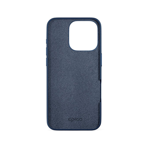 Epico iPhone 16 Pro Mag+ Leather Case - MagSafe Kompatibel - Blå