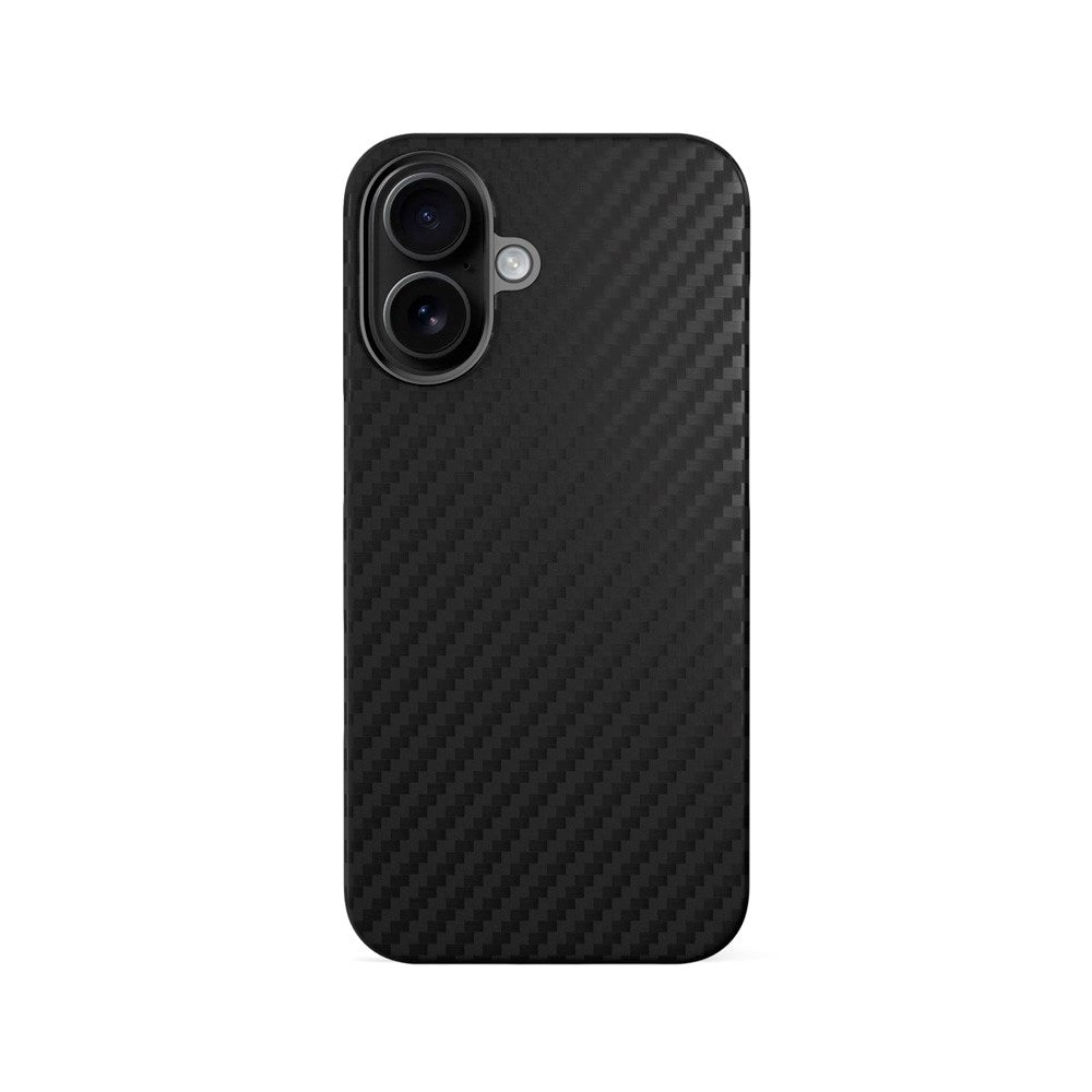 Epico iPhone 16 Plus Mag+ Carbon Case - MagSafe Kompatibel - Sort