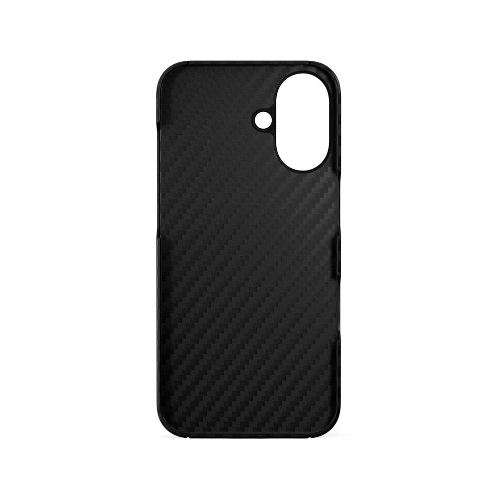 Epico iPhone 16 Mag+ Carbon Case - MagSafe Kompatibel - Sort