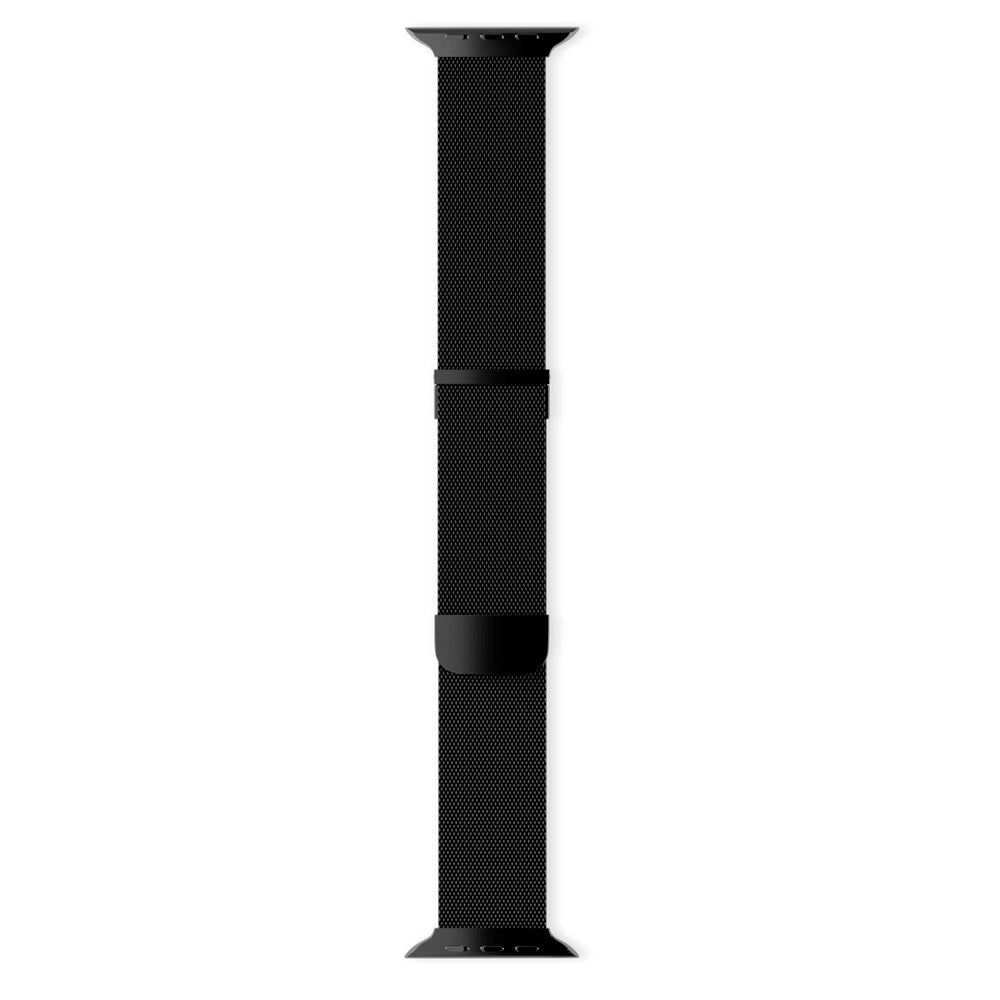 Apple Watch (38/40/SE/41/42mm) Epico Milanese+ (Plus) Rustfri Stål Rem - Space Gray