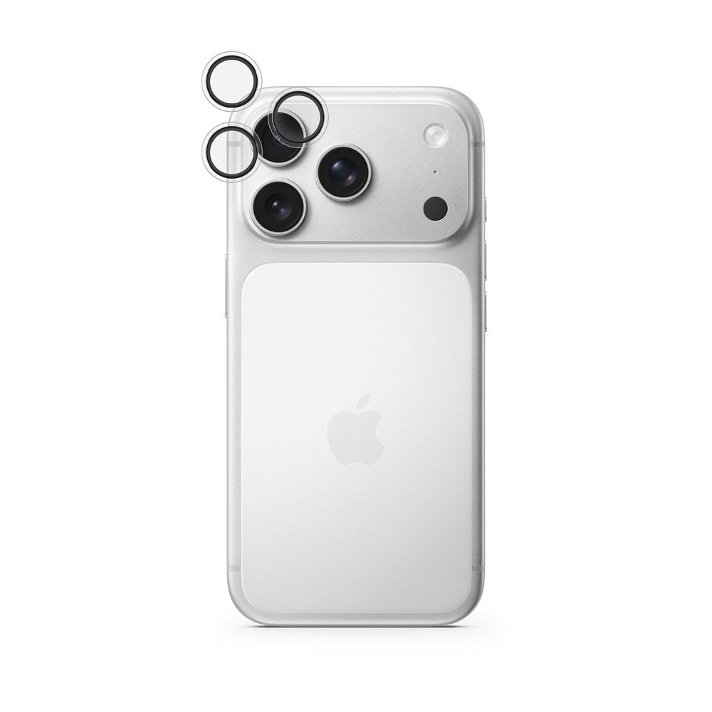 iPhone 18 Pro Max Epico Kameralinsebeskyttelse m. Et-Trins Applikator - Gennemsigtig