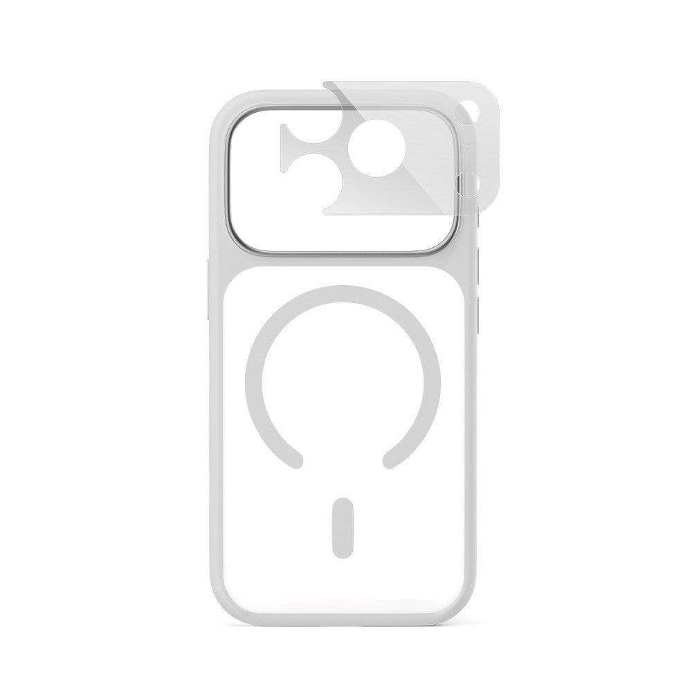 iPhone 18 Pro / 17 Pro Epico HeroMatte Pro Mag+ Cover m. Kamerabeskyttelse - MagSafe Kompatibel - Hvid