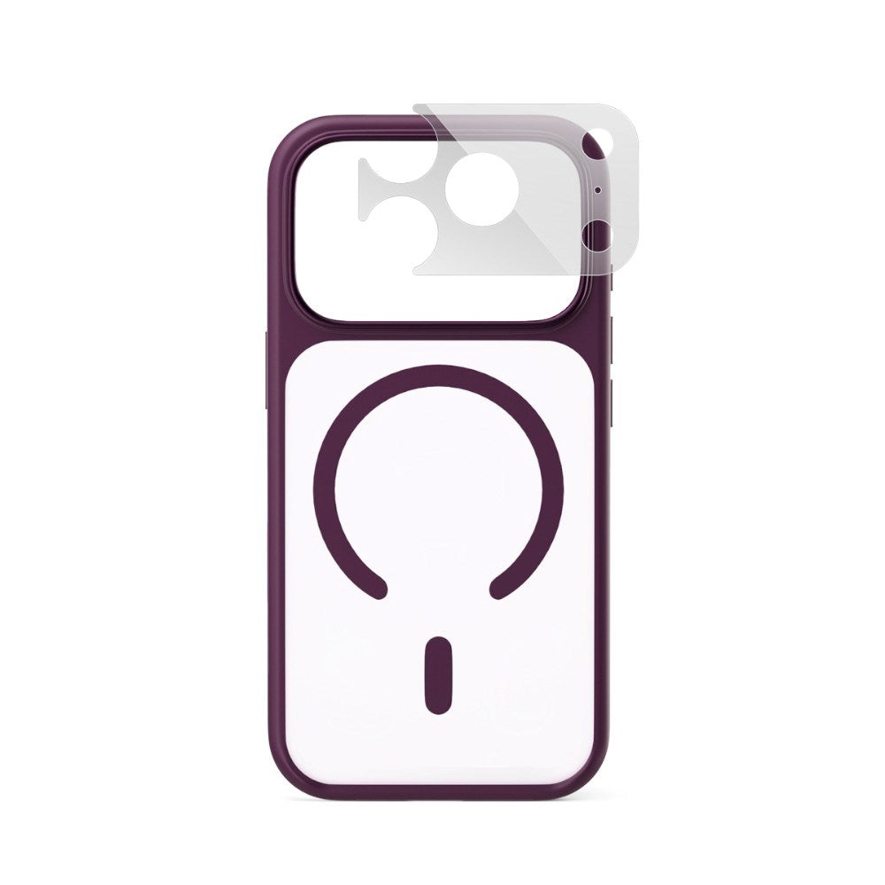 iPhone 18 Pro Max / 17 Pro Max Epico HeroMatte Pro Mag+ Cover m. Kamerabeskyttelse - MagSafe Kompatibel - Lilla