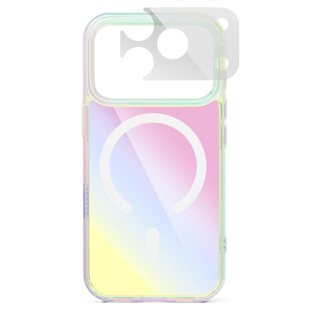 iPhone 18 Pro / 17 Pro Epico Holographic Hero Mag+ Cover m. Kamerabeskyttelse - MagSafe Kompatibel - Holographic