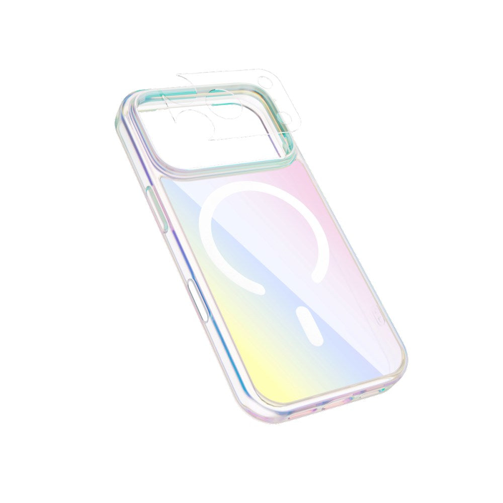 iPhone 18 Pro / 17 Pro Epico Holographic Hero Mag+ Cover m. Kamerabeskyttelse - MagSafe Kompatibel - Holographic