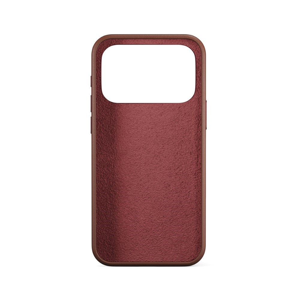 iPhone 18 Pro / 17 Pro Epico Leather Pro Mag+ Cover m. Kamerabeskyttelse - MagSafe Kompatibel - Brun