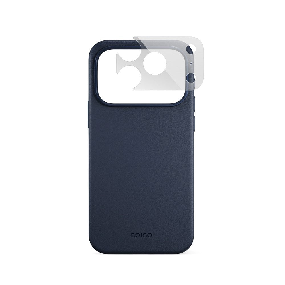 iPhone 18 Pro Max / 17 Pro Max Epico Leather Pro Mag+ Cover m. Kamerabeskyttelse - MagSafe Kompatibel - Blå